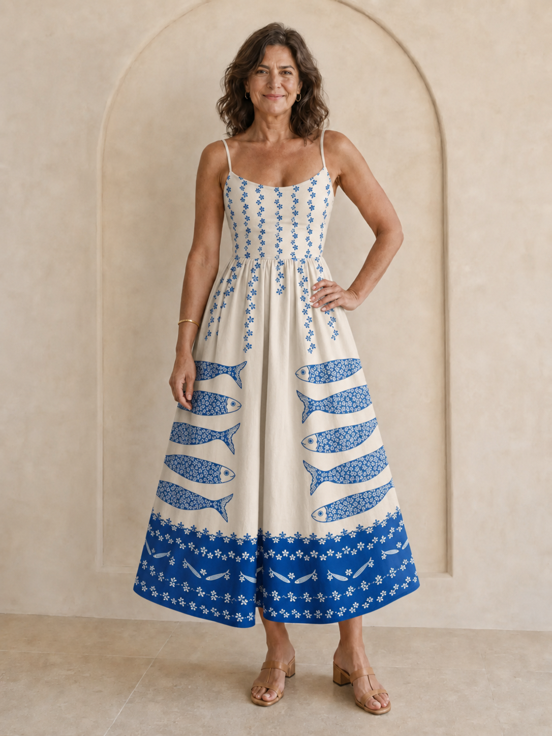 Elowette - Vestido midi