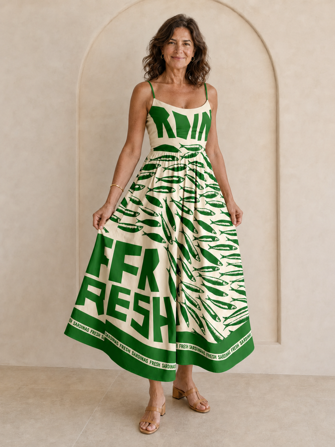 Ellowyn - Vestido midi