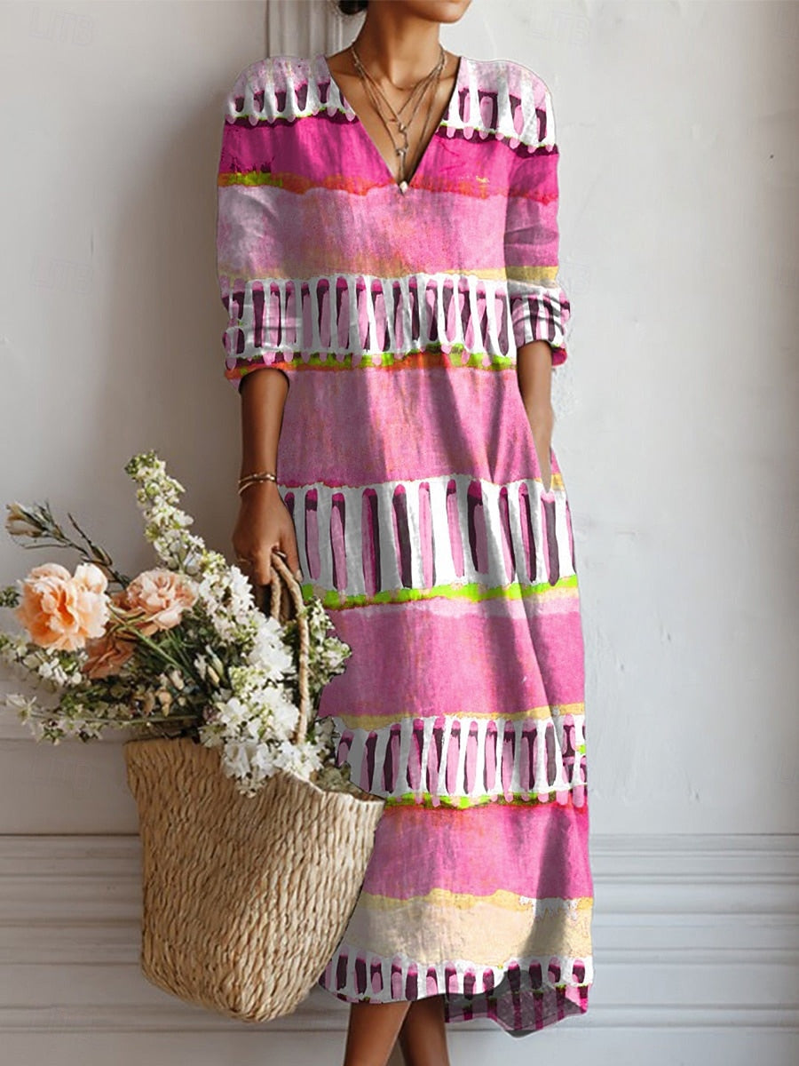 Corrie Retro - Midi Dress
