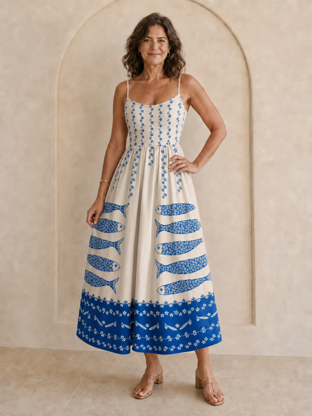 Elowette - Vestido midi