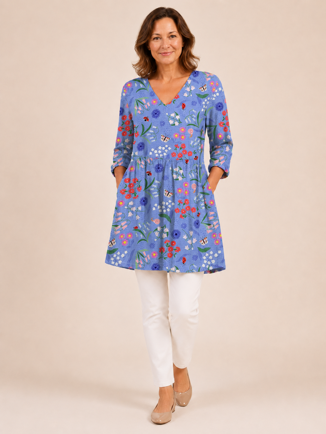 Aline - Blusa larga